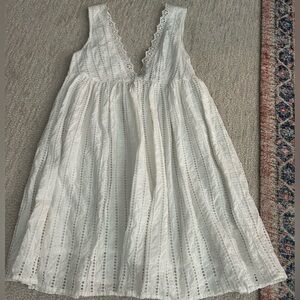Princess Polly White Eyelet Dress